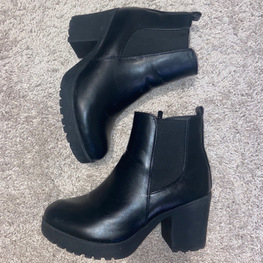 Black booties